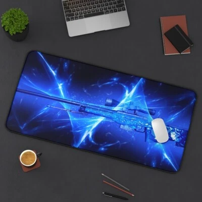 Gaming Mauspad CSGO Mousepad Schreibtischunterlage, AWP | Medusa 40x80 cm - Bild 1 von 4