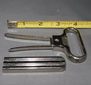 VINTAGE TWO PRONG WINE BOTTLE CORK REMOVER by ROBERT MONDAY - Picture 1 of 7