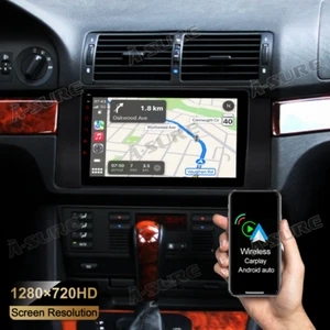 Android 13 Autoradio Für BMW E39 520 525 GPS Navigation GPS DAB+ 2+32G Bluetooth - Bild 1 von 11