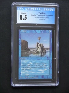 Magic the Gathering Twiddle Blue 1993 Limited Edition Beta CGC 8.5 NM/MT+ - Picture 1 of 2