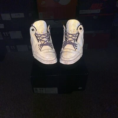 Size 11.5 - Air Jordan 3 5Lab3 Reflective Silver  - Image 1 of 4