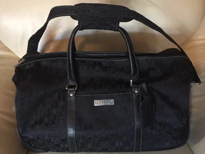 Kenneth Cole Reaction Black 22” Rolling Duffel w Shoulder Strap - Image 1 of 4