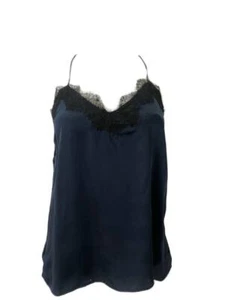 CAMI Mujer Azul Marino Informal Corredor Top #196 XS Nwt - Imagen 1 de 3