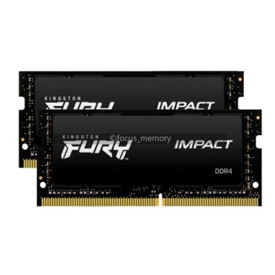 Memoria para portátil Fury IMPACT 32 GB (2x16 GB) 260 pines DDR4 RAM SO-DIMM 2400 PC4-19200 Foto 1 de 4