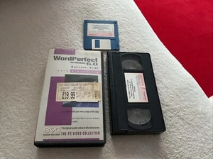 Vintage Word perfekt für Windows 6 Einsteigerhandbuch - VHS-Kassette & Diskette - Bild 1 von 11