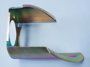 1967 Mustang Left Parking Light Retainer - Replated Orig - 67 LH - Shelby GT - Picture 1 of 1