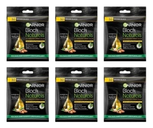 Garnier Black Naturals hair Color, Shade-3 Brown Black Set of 6 Best Price - Picture 1 of 9