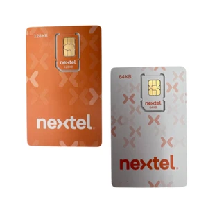 Cartes SIM standard Nextel 64 Ko et 128 Ko pour téléphones IDEN Motorola i530 i730 i560 - Photo 1 sur 12