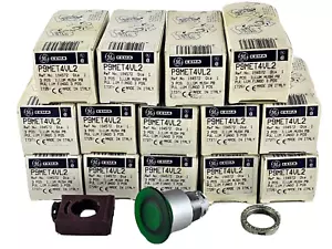 ABB General Electric P9MET4VL2 3-Position Illuminated Pushbutton (Lot of 14) NEW - Picture 1 of 3