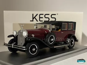 KESS MODEL 1/43 ISOTTA FRASCHINI TIPO 8A LANDAULET SALA 1924 CLOSED BORDEAUX KE - Imagen 1 de 3
