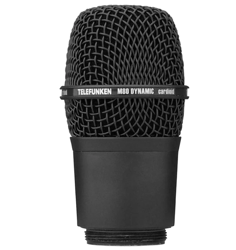 Telefunken M80-WHB  Black Dynamic Wireless Capsule - Image 1 of 1