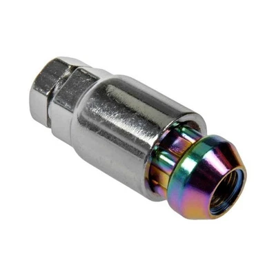 Juego de bloqueo de tuerca de bellota para Ford Mustang 1990-2014 | Acero | Neocromo | Rosca fina Foto 1 de 4