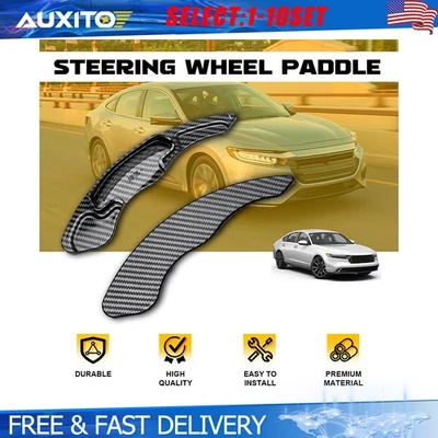 Palanca de cambios de volante de fibra de carbono para Honda Insight ZE4 2019-22 2-10X Foto 1 de 4