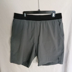 Sketchers shorts xl, grau, Training, Stretchbund, Tasche - Bild 1 von 9