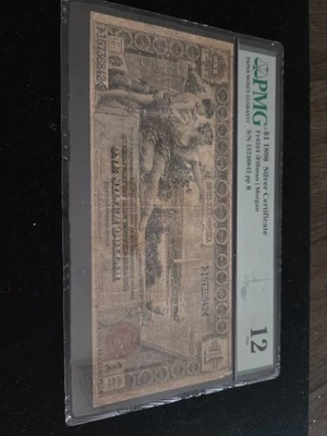 1896 $1 SILVER CERTIFICATE EDUCATIONAL NOTE Fr.224 Tillman PMG 12CEF #MF-T2427 - Image 1 of 4