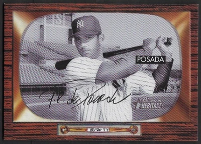 2004 Bowman Heritage черно-белый No69 Хорхе Посада - Изображение 1 из 2