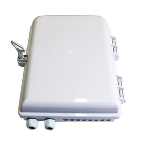 16-Port SC/APC FTTH LWL Verteilerkasten mit Mini 1x16 SPS Splitter Gehäuse - Bild 1 von 12