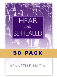 50 PACK: Hear and Be Healed - A Minibook 50 PACK by Kenneth Hagin, Sr. - Imagen 1 de 2