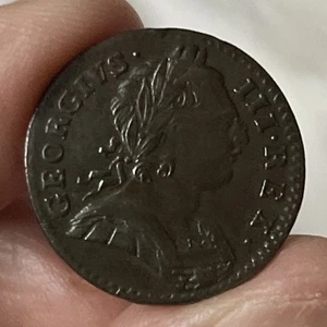 Great Britain 1774 Farthing 1/4d great details (cleaned?) - Picture 1 of 5