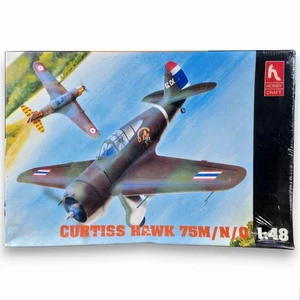1992 Hobby Craft Curtiss Hawk 75M/N/O kit scala 1:48 #HC1557 ☆Nuovo sigillato in fabbrica - Foto 1 di 10