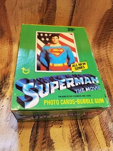 1978 Topps Superman The Movie Series 2 Wax Packs Box Trading Cards 36 Count - Picture 1 of 9
