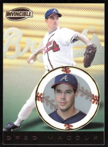 1999 Pacific Invincible #17 Greg Maddux   - FREE SHIPPING