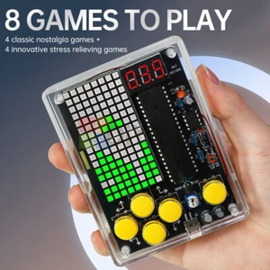 Game Electronic Kit DIY 51 Microcontroller Children Game Kit Soldering Practice - Picture 1 of 30