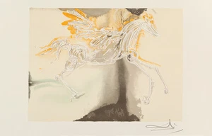 Pégase-(Pegasus) - Les Chevaux de Dali by Salvador Dali Art Print - Picture 1 of 1