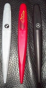 3 x Staedtler Capless Roller 4000  - BMW, Mercedes, Schumacher Logo - Gebraucht - Bild 1 von 3