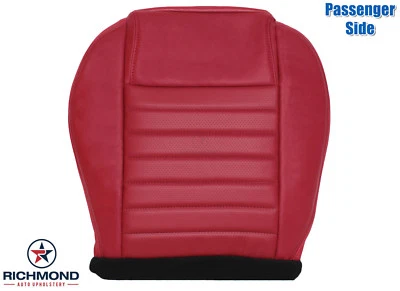 2005 - 2009 福特野马 - 乘客侧底替换皮革座椅套红色 — 第 1/4 张图片