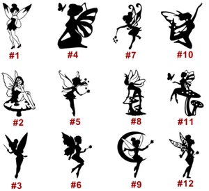 Fair Elf Pixie Vinyl Decal Sticker Car Window Design Laptop Movie USA Seller - Picture 1 of 1