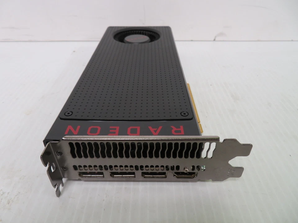 Radeon RX480 AMD 8GB GDDR5 3 x DP 1 x HDMI PCI-EXPRESS Graphics Video Card 7G1XN - Image 1 of 4