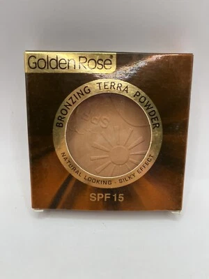 Golden Rose BRONZING TERRA POWDER Shade 105 SPF 15 Made In Turkey 17g - Image 1 of 4