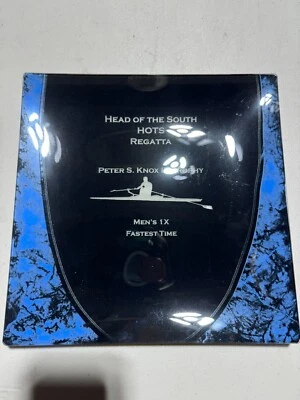 peter s knox trophy plate head of the south hots regatta men's fastest time - Image 1 of 2