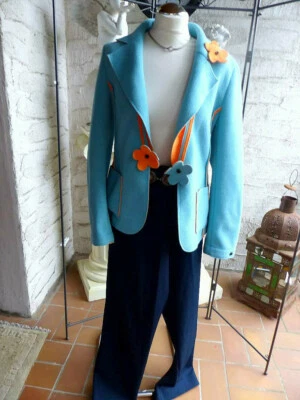 3584 Sempre Piu By Chalou Hose, Größe: 44 schwarz - Bild 1 von 4