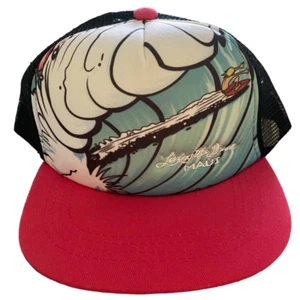 NEW Living the Dream MAUI Snapback Hat Cap w/ Pink Flat Bill Unisex Kid’s Size - Picture 1 of 7
