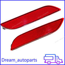 Pair Red Rear Bumper Reflector Left+ Right For Toyota Camry 2018 2019 2020