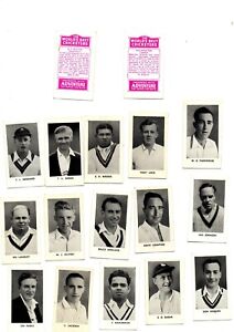 17 DIF THE WORLDS BEST CRICKETERS PRESENTED WITH ADVENTURE COMIC 1956 VG COND