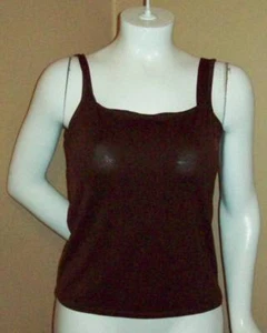 Large New Direction Brown  Sleeveless Top - Picture 1 of 3