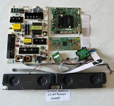 Sharp от оригинального производителя полный ремонтный комплект с динамиками — модель LC-65P6000U - Изображение 1 из 4