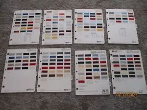 PAINT COLOR REFERENCE 1980/87 PAINT CHIPS CHRYSLER - Picture 1 of 9