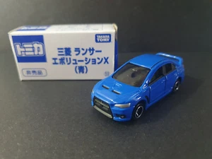 Tomica Special Event Model Blue Mitsubushi Lancer Evolution EVO X Diecast Car - Picture 1 of 5