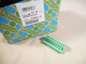 PHOENIX CONTACT 1765852 MSTBP 2.5/10-ST plug (NIB) - Picture 1 of 3