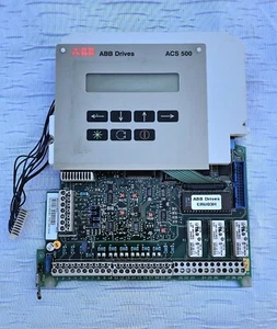 ABB 3BSE003195R1 DRIVE CONTROL BOARD SNAT7640 W/ 60037663B DISPLAY - Picture 1 of 1