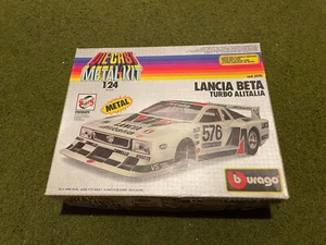 Modellino Burago rally scala 1:24 Lancia Beta Montecarlo con scatola come nuova - Foto 1 di 9