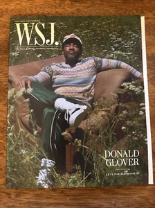 WSJ Fall 2024 Men's Style-Donald Glover(Feature) Dedicated to Men Wall Street - Picture 1 of 1