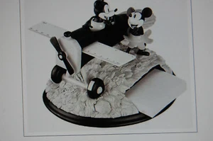 Mickey Mouse & Minnie Mouse in Plane Crazy 3-piece desk set rare hard find NIB - Picture 1 of 6