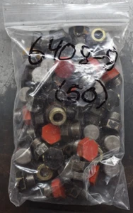 O-Ring Plug Hex Head Lot (USED) 6408 - 8 [Qty 50]; #8 SAE/ORB, 3/4-16 UNF Thread - Picture 1 of 2