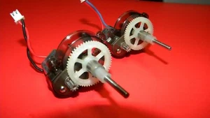 (x2) Syma X8C X8W X8G Motor Clockwise CW / Counterclockwise CCW Spindle / Gear - Picture 1 of 4