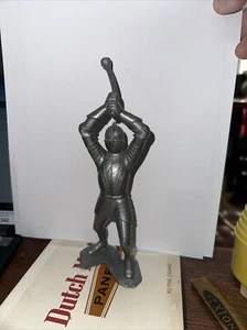 Louis Marx & Co 8” Medieval Knight With Mace MCMLXIV Plastic Figure - Picture 1 of 4